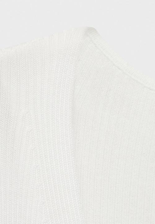MANGO - Sweater Orquidea - White