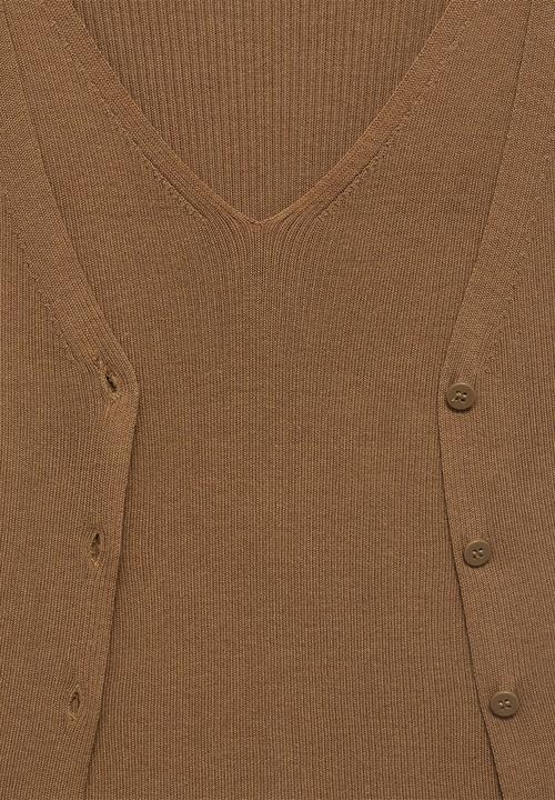 MANGO - Sweater Orquidea - Medium Brown