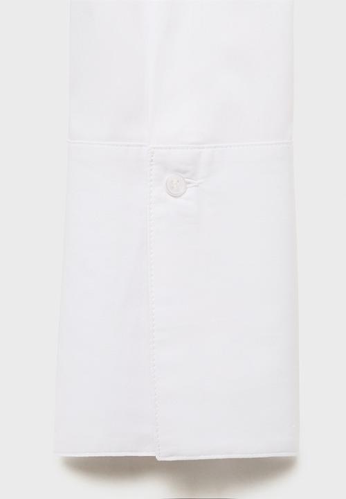 MANGO - Shirt Chyny - Natural