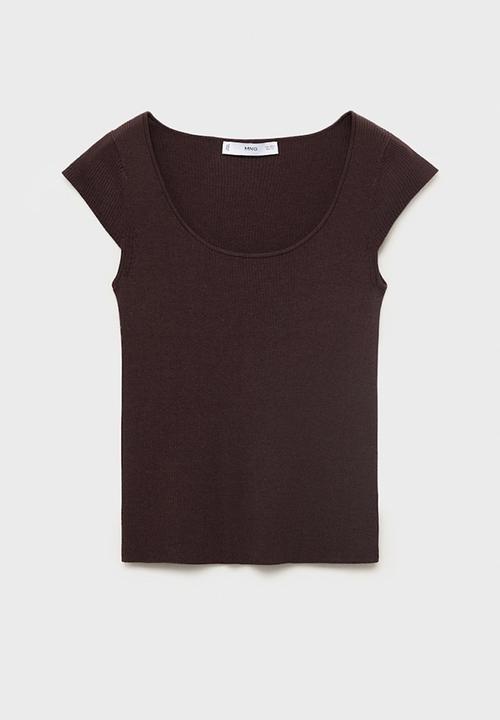 MANGO - Sweater Kiko - Dark Brown