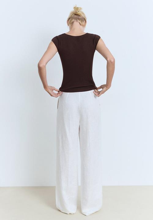 MANGO - Sweater Kiko - Dark Brown