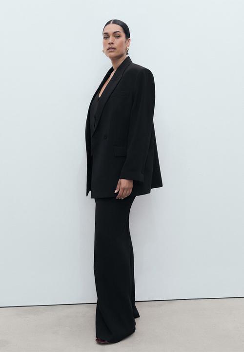 MANGO - Plus Trousers Iguana - Black