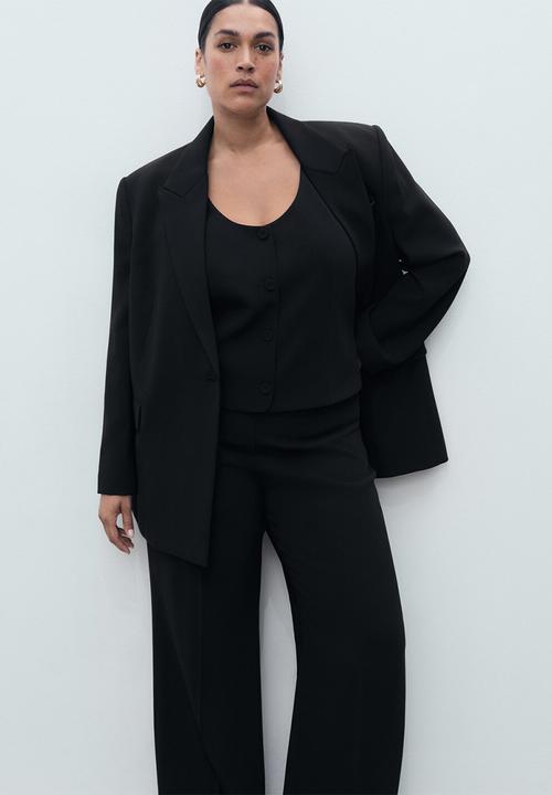 MANGO - Plus Trousers Iguana - Black