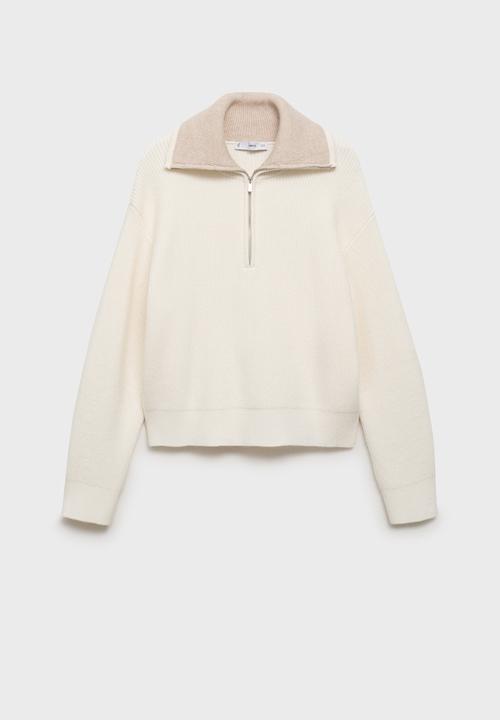 MANGO - Sweater Rizon - Light/Pastel Gray