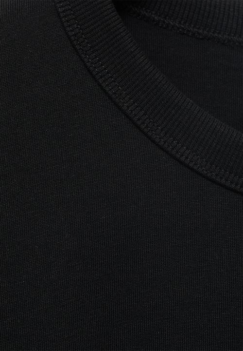 MANGO - T-Shirt Viri - Black