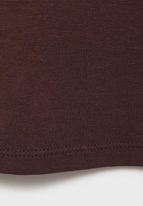 MANGO - Top Mel - Dark Brown