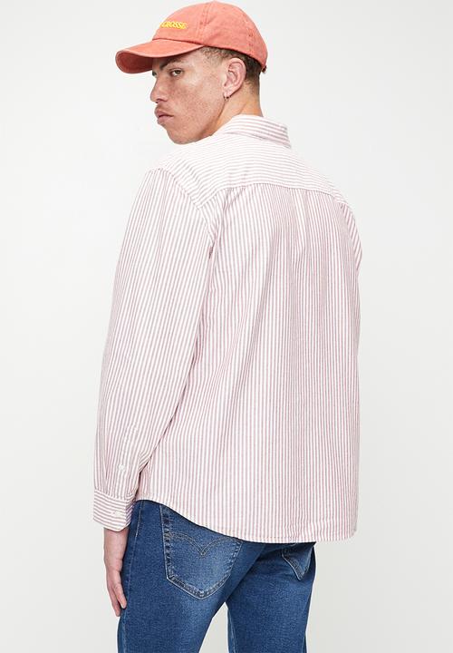 Levi’s® - Authentic Button Down - Waylon Stripe Russet Brown