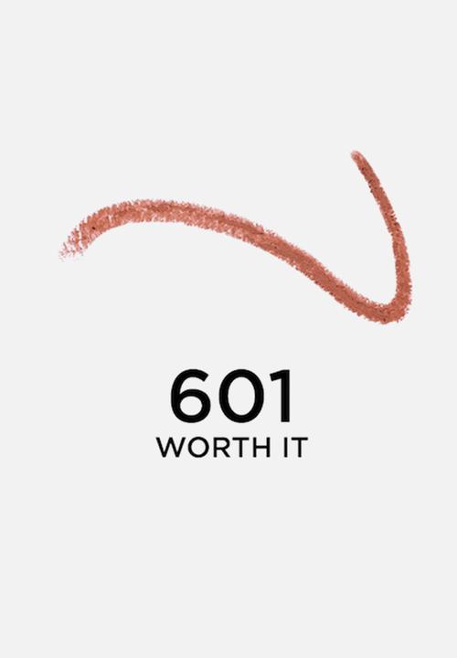 L'Oreal Paris - Color Riche Le Lip Crayon - 601 Worth it