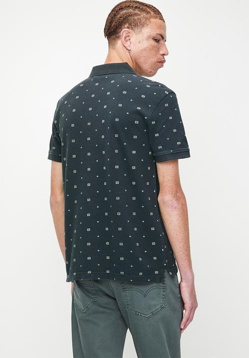 Levi’s® - Levis Hm Polo - Ebba Geo Jet Black Pique