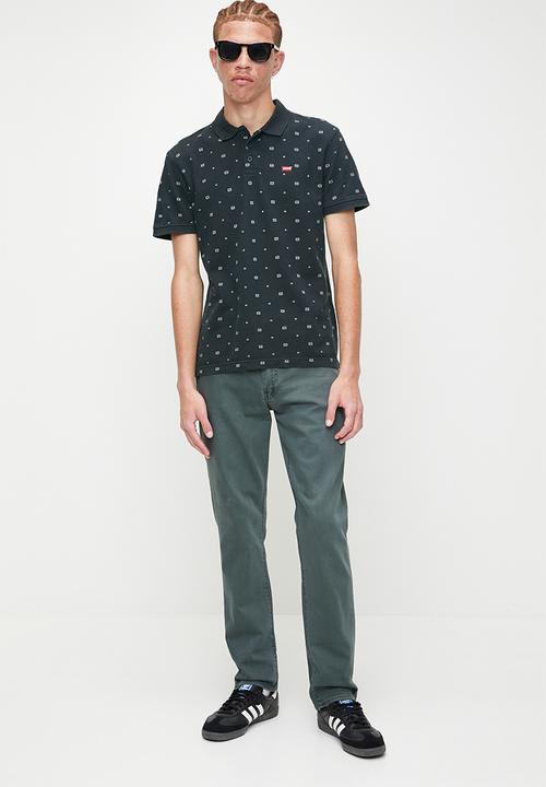 Levi’s® - Levis Hm Polo - Ebba Geo Jet Black Pique
