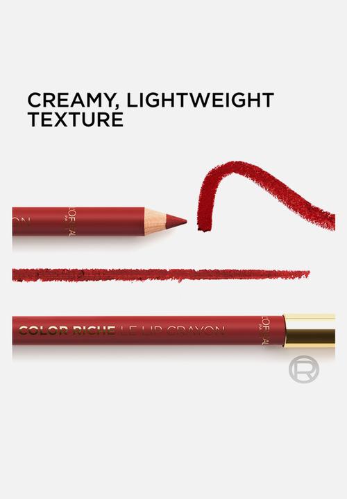 L'Oreal Paris - Color Riche Le Lip Crayon - 635 Worth it Medium