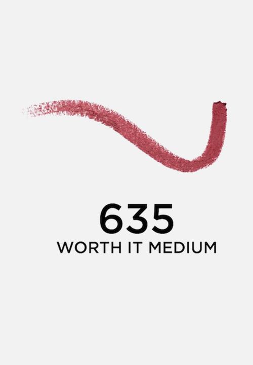 L'Oreal Paris - Color Riche Le Lip Crayon - 635 Worth it Medium