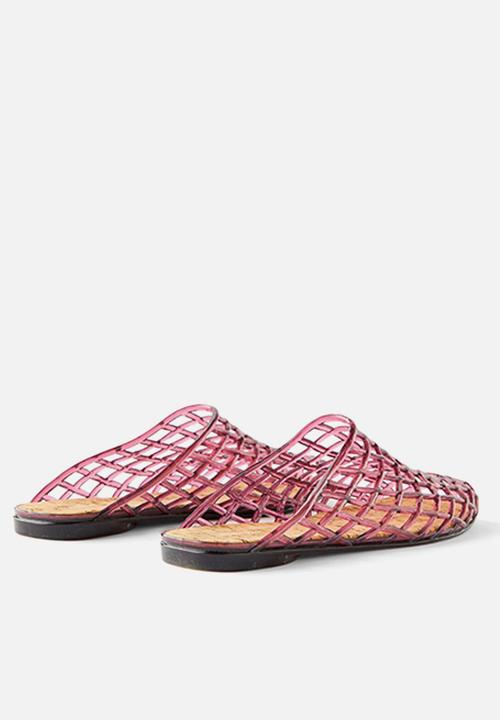 Cotton On - Jade jelly mule - deep cherry