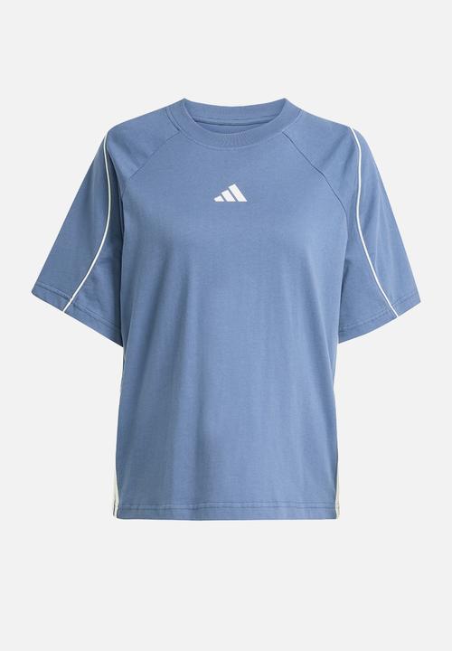 adidas Performance - W Stadium Tee - Blue/White