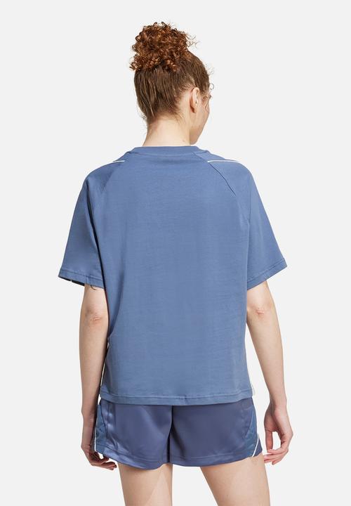 adidas Performance - W Stadium Tee - Blue/White