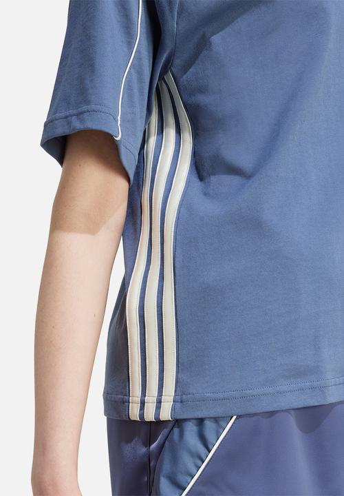 adidas Performance - W Stadium Tee - Blue/White