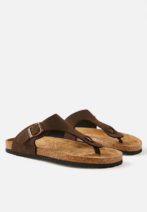Cotton On - Rex slide - choc