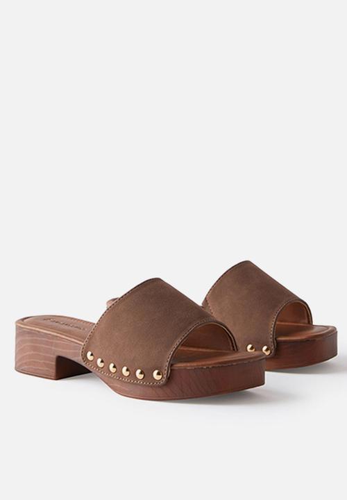 Cotton On - Coracora clog - brown