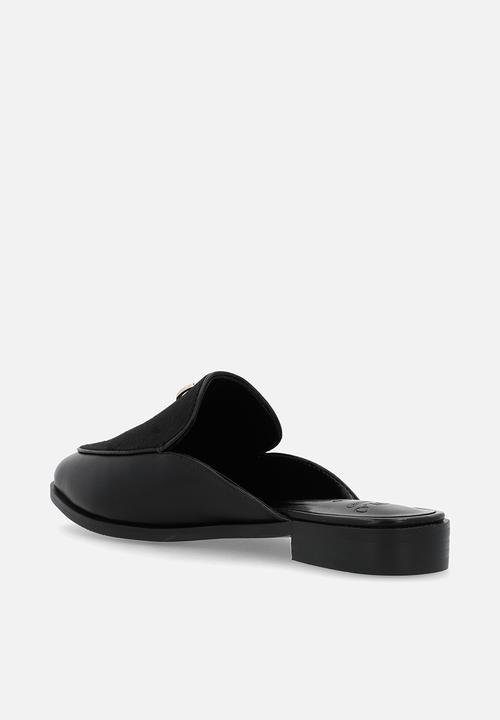 POLO - Jacquard mule  - black