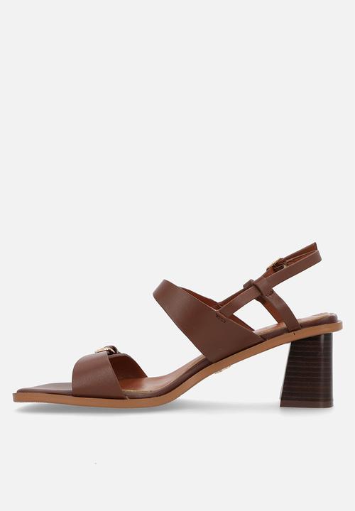 POLO - Leather mule - tan