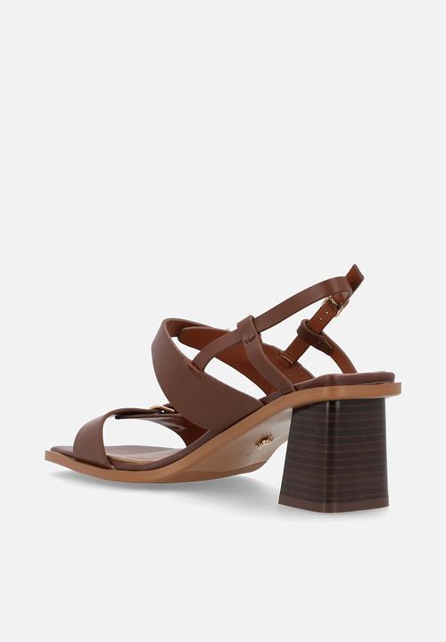 POLO - Leather mule - tan
