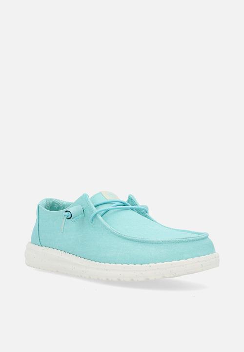 Hey Dude - Wendy stretch canvas - turquoise