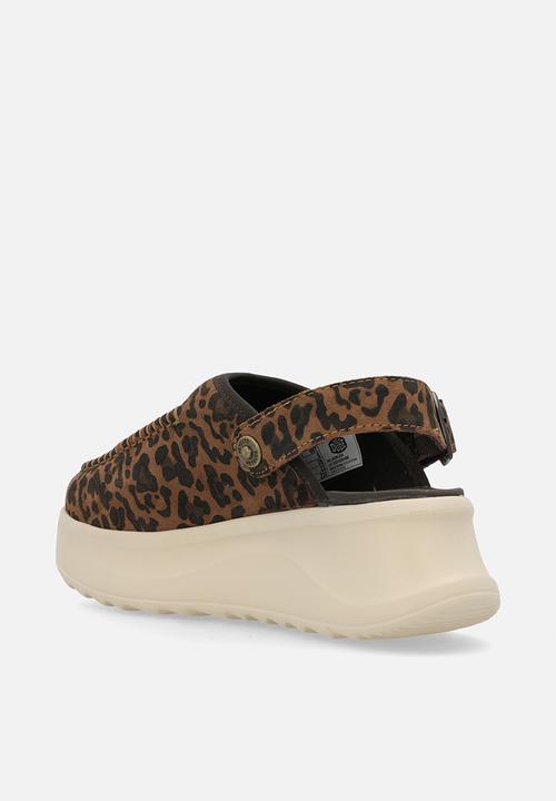 Hey Dude - Delray clog suede - brown leopard