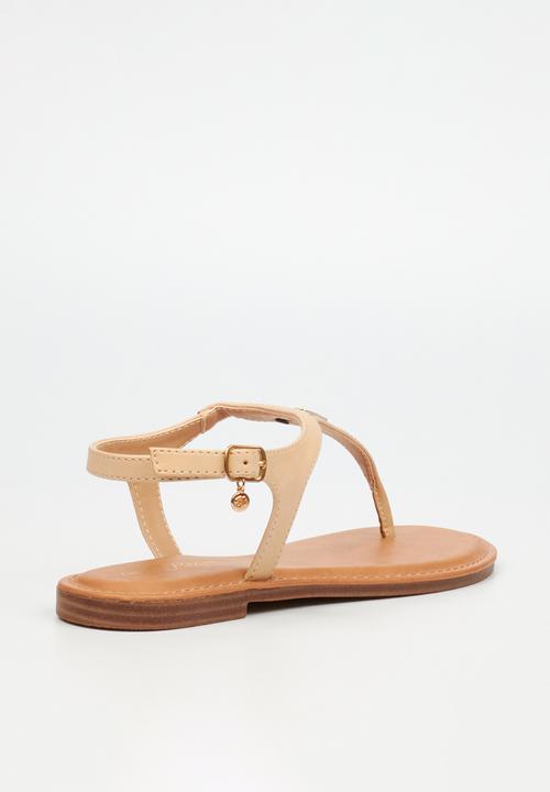 Miss Black - Basil 3 t-bar sandal - neutral