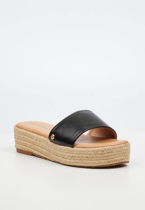 Miss Black - Deema 1 rope flatform - black