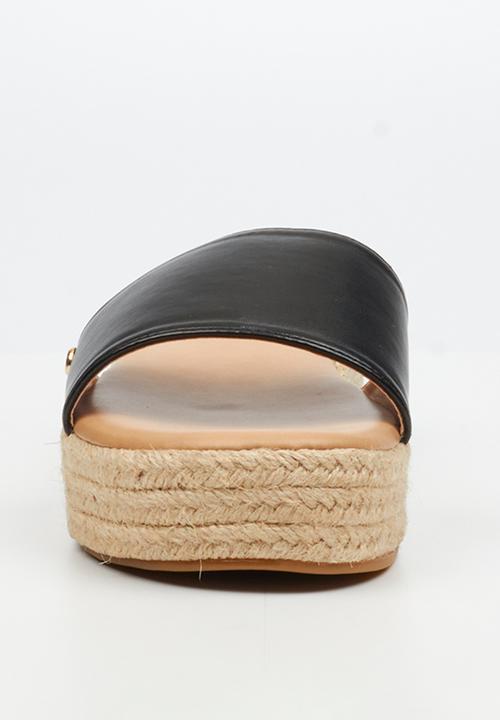 Miss Black - Deema 1 rope flatform - black