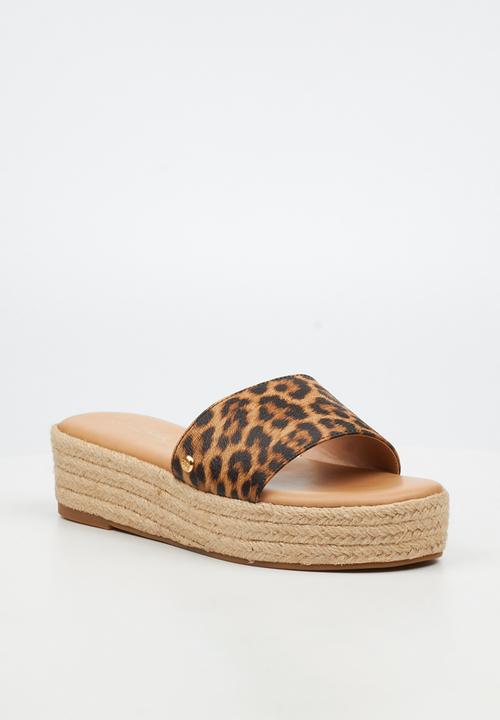 Miss Black - Deema 1 rope flatform - leopard