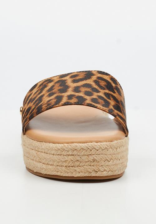 Miss Black - Deema 1 rope flatform - leopard