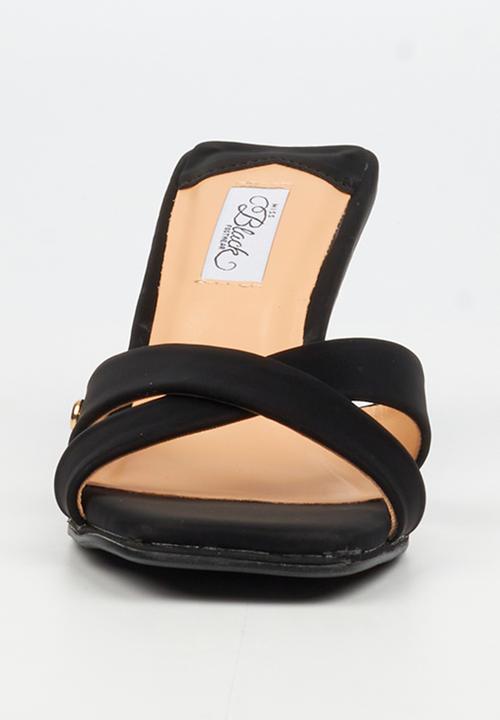 Miss Black - Gelato 4 mule heel - black