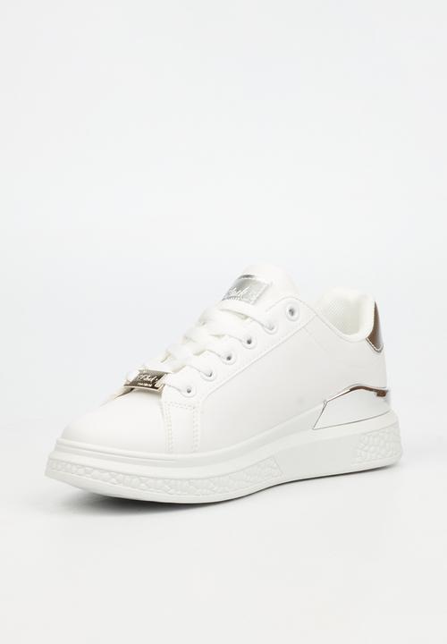 Miss Black - Lezan 1 low top sneaker - white