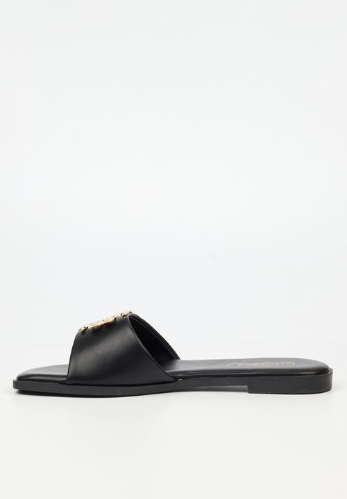Miss Black - Naledi 1 flat sandal - black