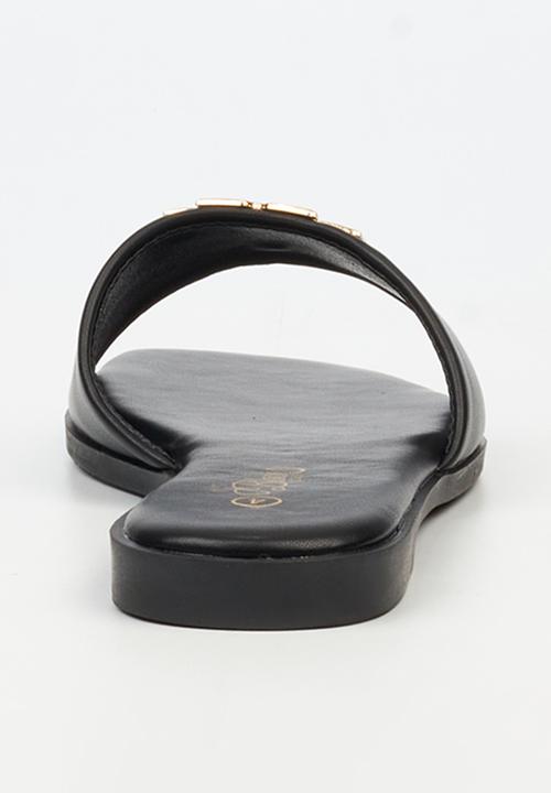 Miss Black - Naledi 1 flat sandal - black