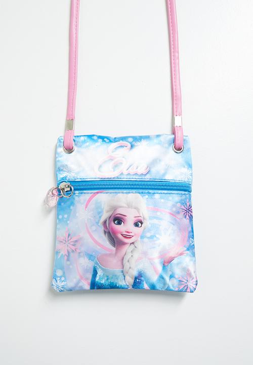 Pop Candy - Elsa satin sling bag - blue/multi