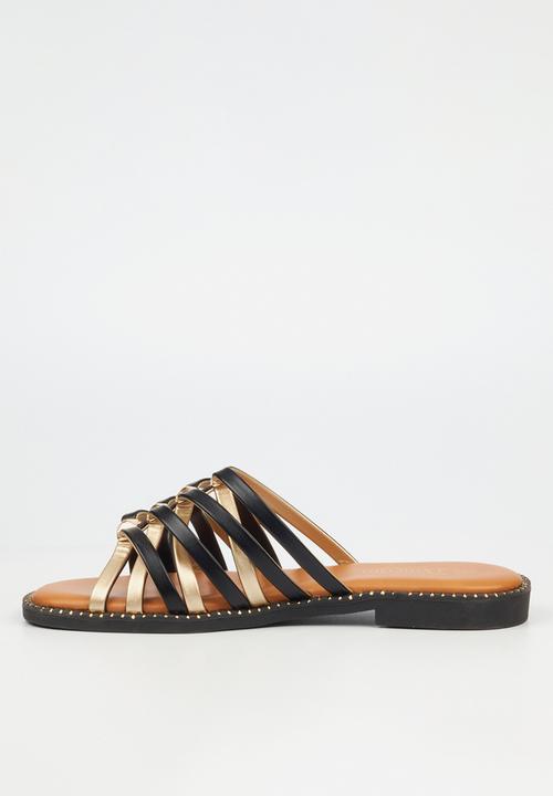 Butterfly Feet - Freia 1 slide - black