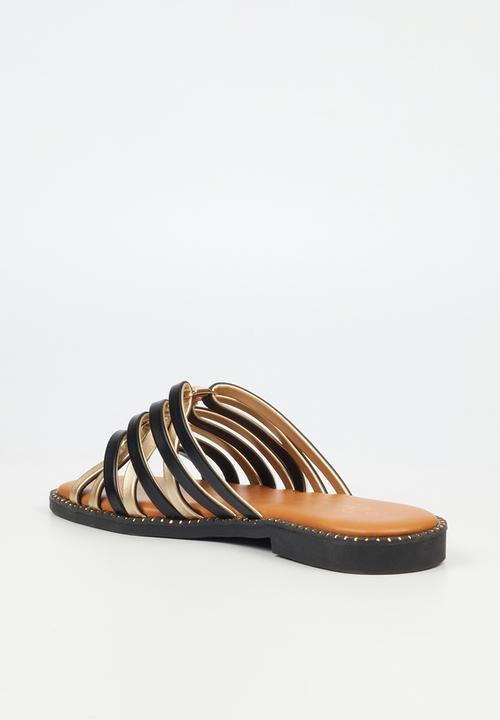 Butterfly Feet - Freia 1 slide - black