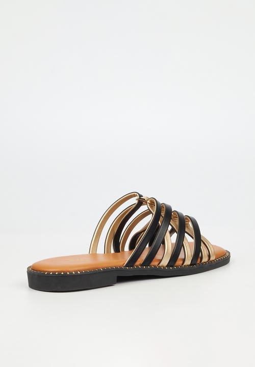 Butterfly Feet - Freia 1 slide - black