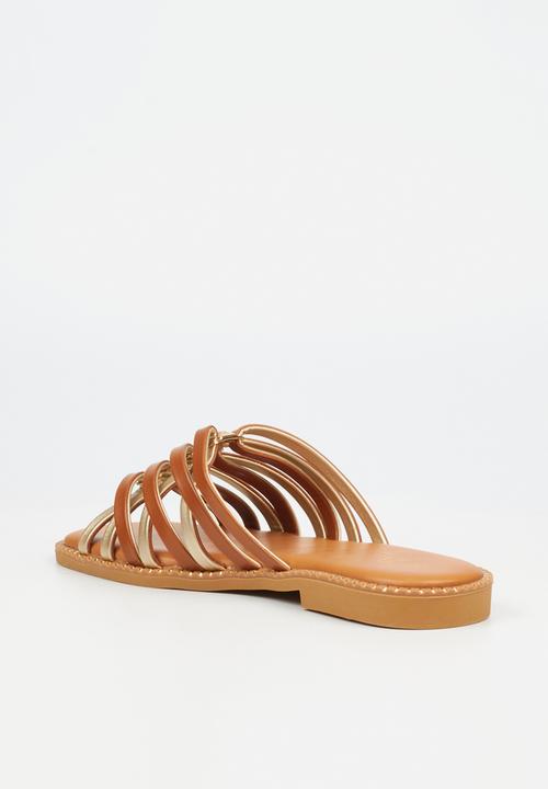 Butterfly Feet - Freia 1 slide - tan