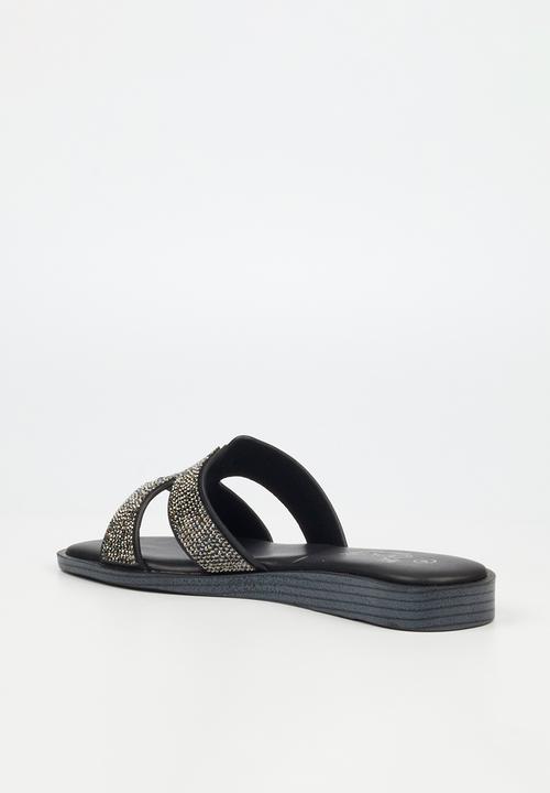 Butterfly Feet - Jacey 1 slide - black