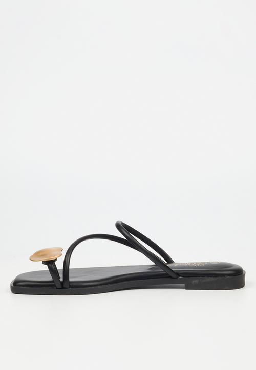 Miss Black - Naledi 4 flat sandal - black