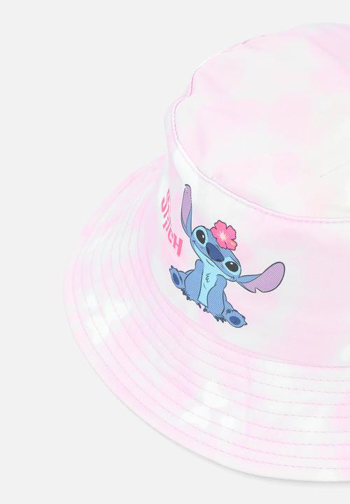 Pop Candy - Stitch tie-dye bucket hat - light pink/multi