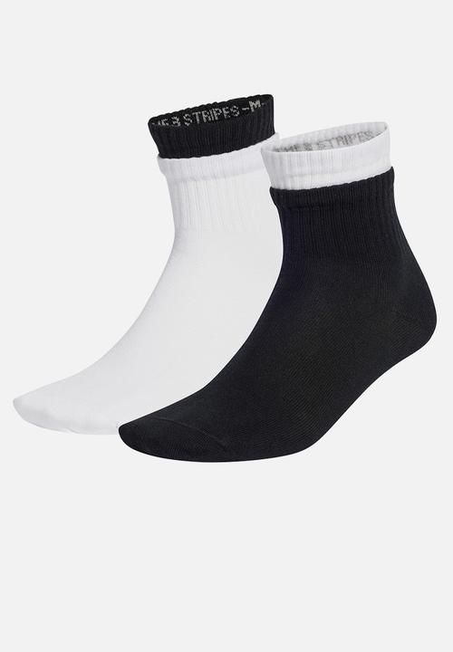 adidas Originals - 3S 2L 1/4 S 2P - white/black