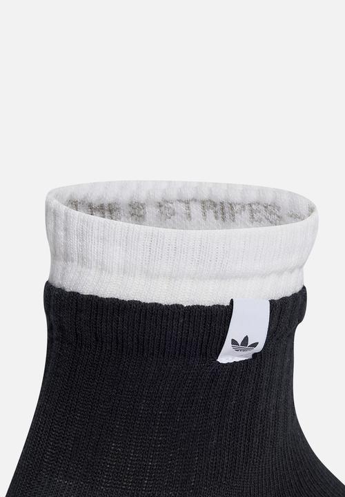 adidas Originals - 3S 2L 1/4 S 2P - white/black