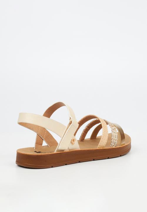 Butterfly Feet - Zina 22 slingback - beige