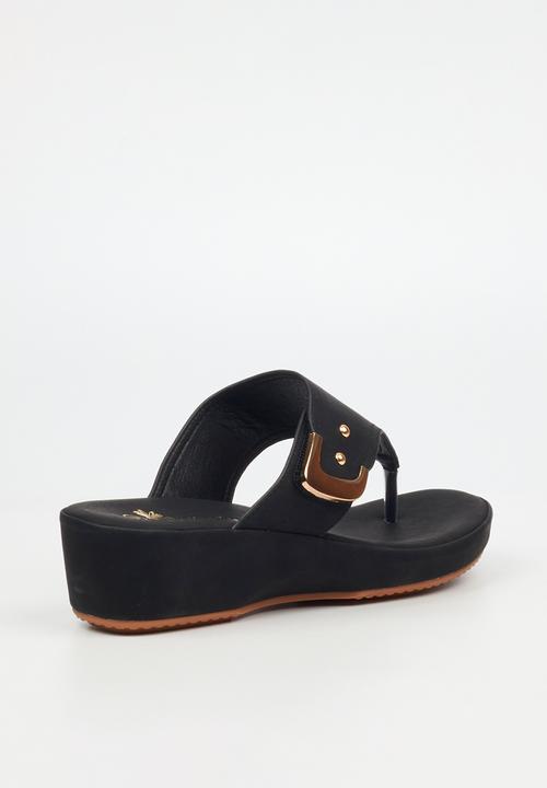 Butterfly Feet - Alba 1 t-bar - black