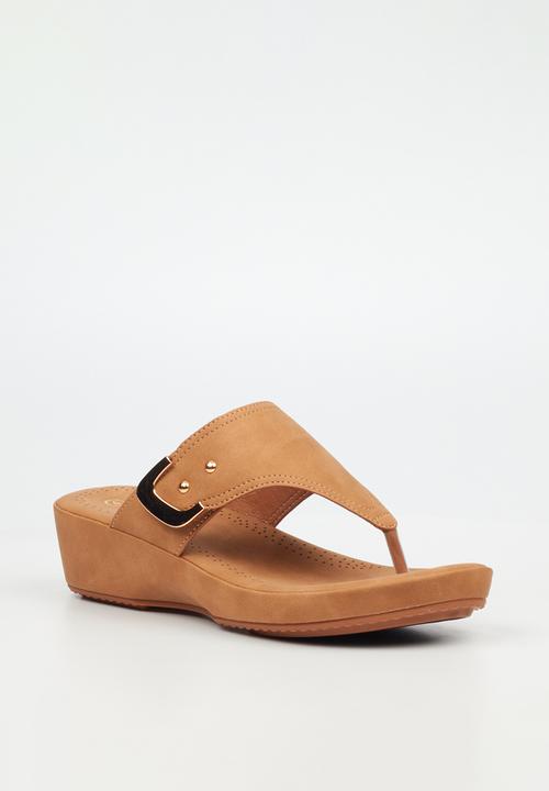 Butterfly Feet - Alba 1 t-bar - tan
