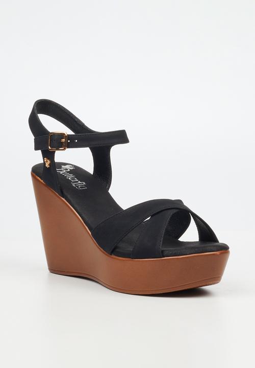 Butterfly Feet - Allora 3 heel - black